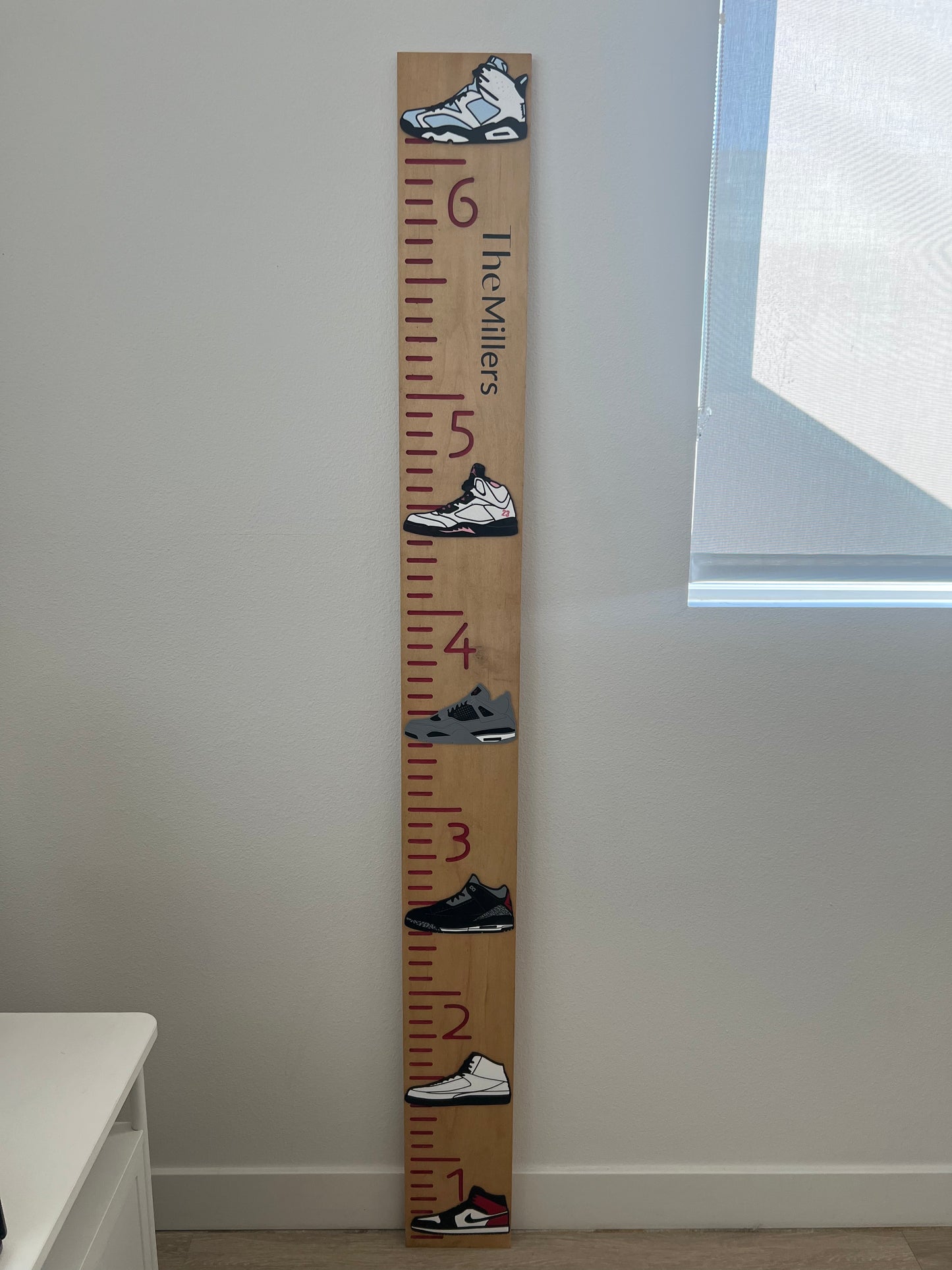 Premium Personalized Height Growth Chart