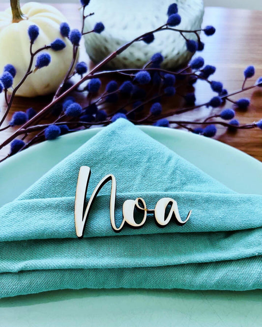 Custom Name Cutouts