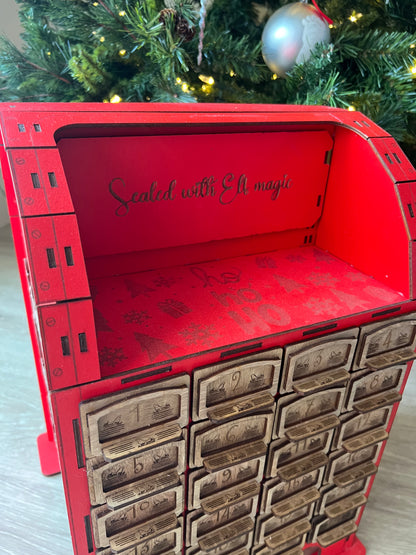 Personalized Mailbox Advent Calendar