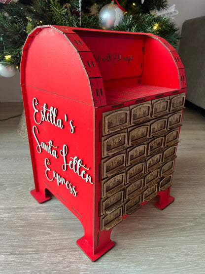 Personalized Mailbox Advent Calendar