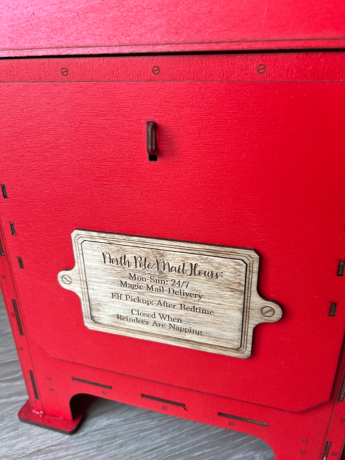 Personalized Mailbox Advent Calendar