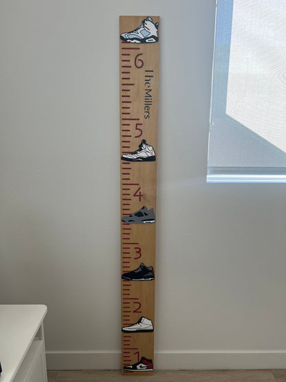 Premium Personalized Height Growth Chart