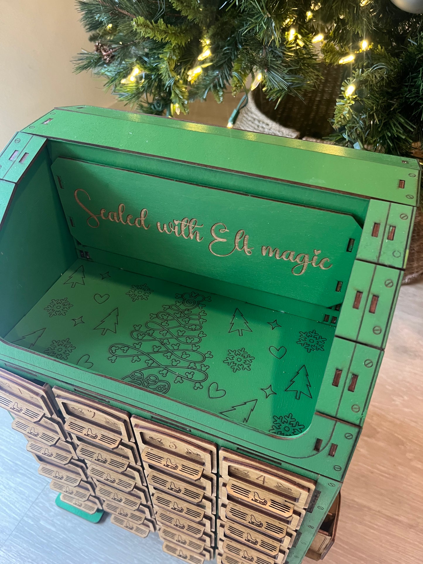 Personalized Mailbox Advent Calendar