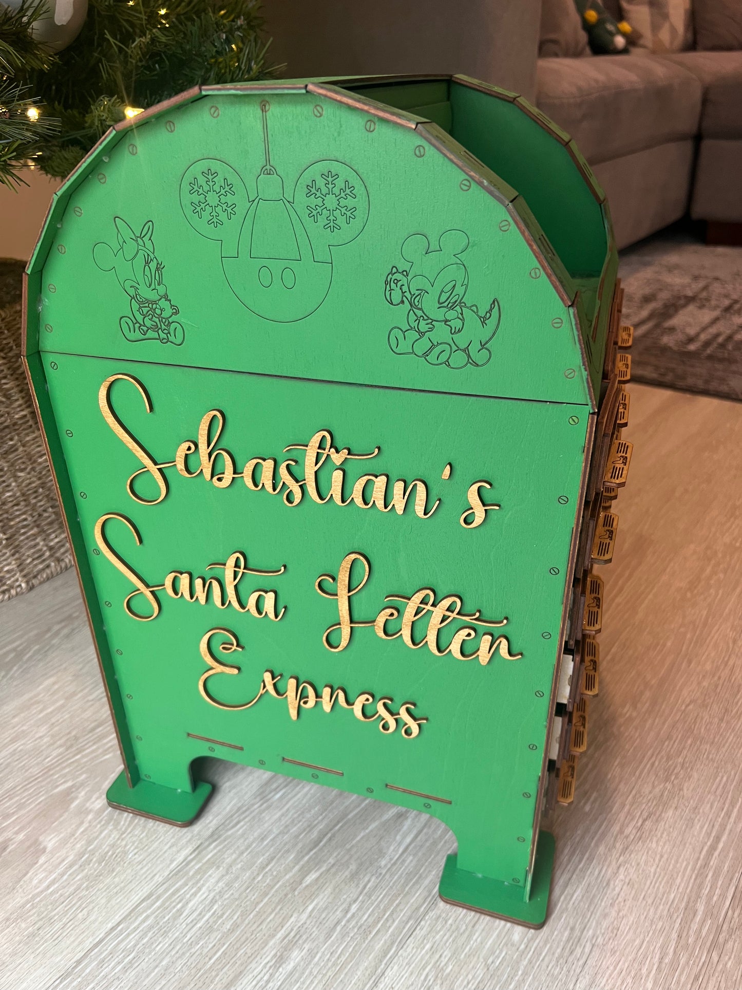 Personalized Mailbox Advent Calendar