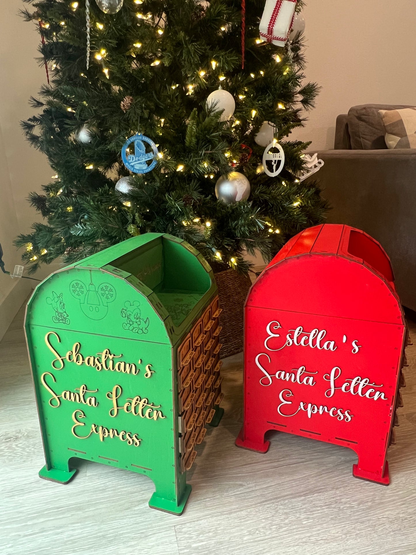 Personalized Mailbox Advent Calendar