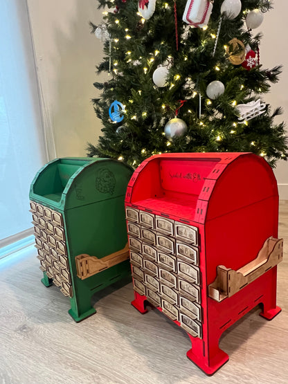 Personalized Mailbox Advent Calendar