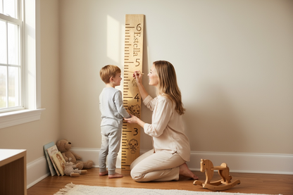 Custom Wooden Height Growth Chart