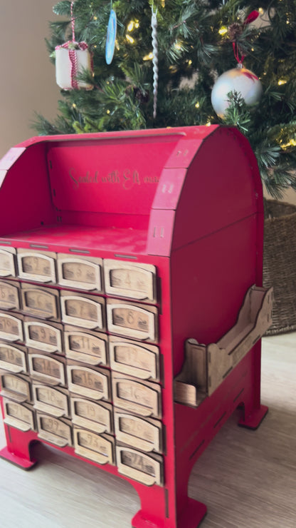 Personalized Mailbox Advent Calendar