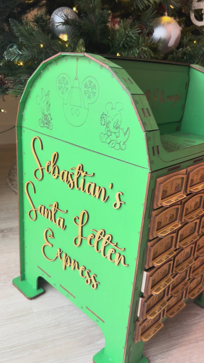 Personalized Mailbox Advent Calendar
