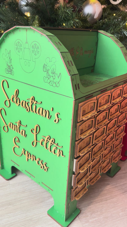 Personalized Mailbox Advent Calendar