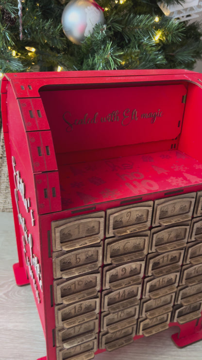 Personalized Mailbox Advent Calendar