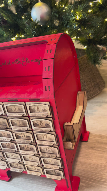 Personalized Mailbox Advent Calendar